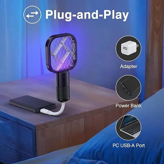 🦟 Mini Electric Mosquito Killer Lamp 🔌 Chemical-Free Mosquito Killer 🧒 🦟 Safe & Quiet 🤫