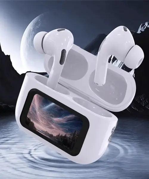 🔥 AirPods with LED Touch Display | Sleek & Smart 💼 HD Display 🔥