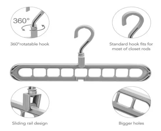 9 hole 360 rotating Hanger